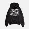 BLAZE HOODIE - WASHED BLACK