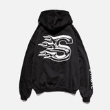 BLAZE HOODIE - WASHED BLACK