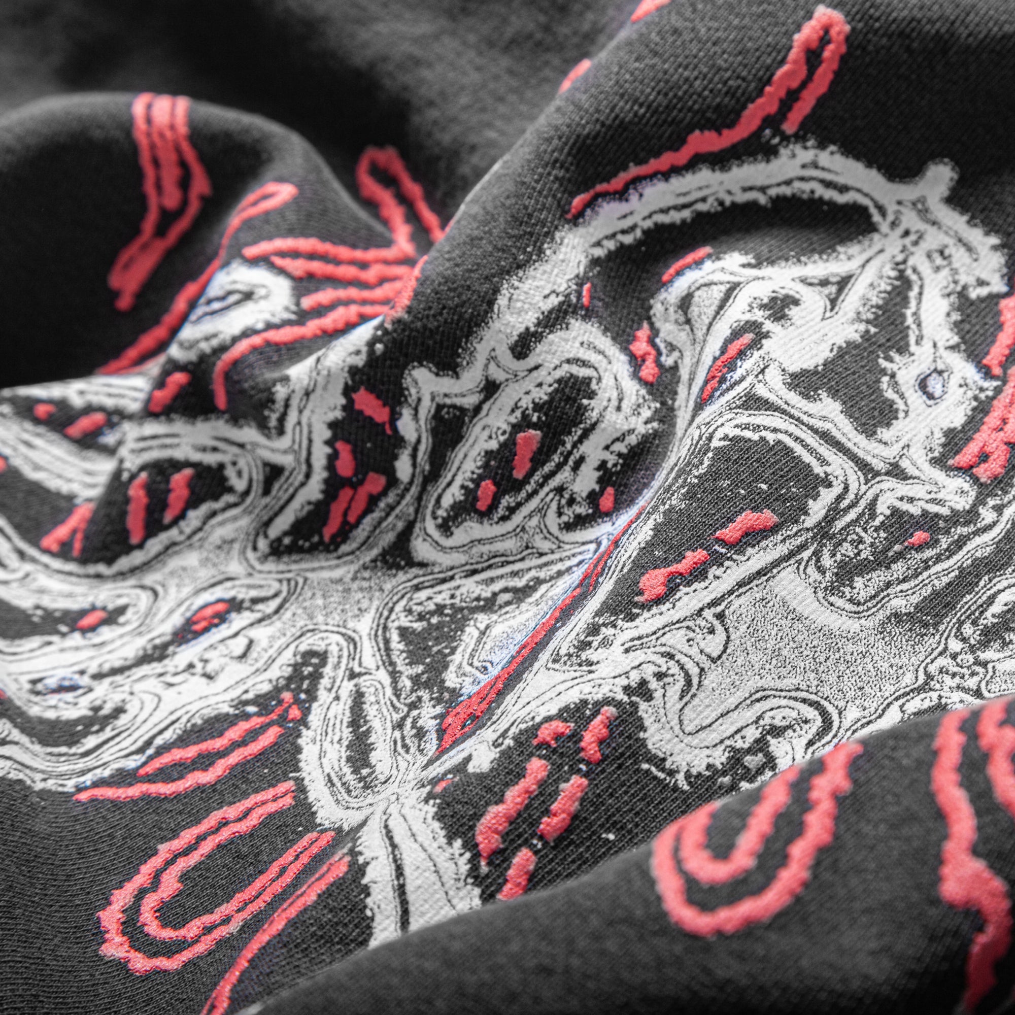 NEW WAVE HOODIE - WASHED BLACK