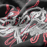 NEW WAVE HOODIE - WASHED BLACK