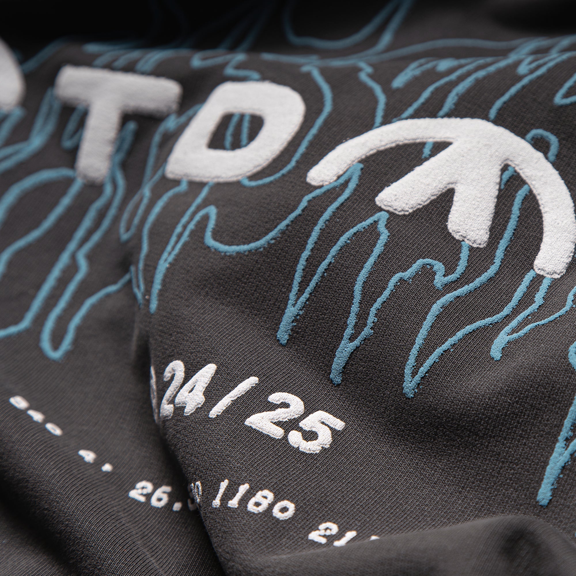 NU-METAL HOODIE - WASHED BLACK