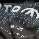 NU-METAL HOODIE - WASHED BLACK