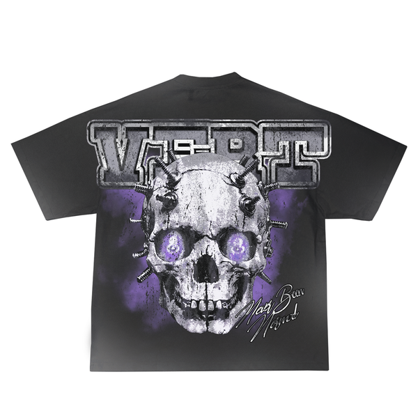 PURPLE SKULL T-SHIRT