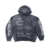 DESTROYER MATCHING ZIP-UP GREY