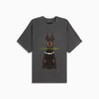 doberman tee / vintage black