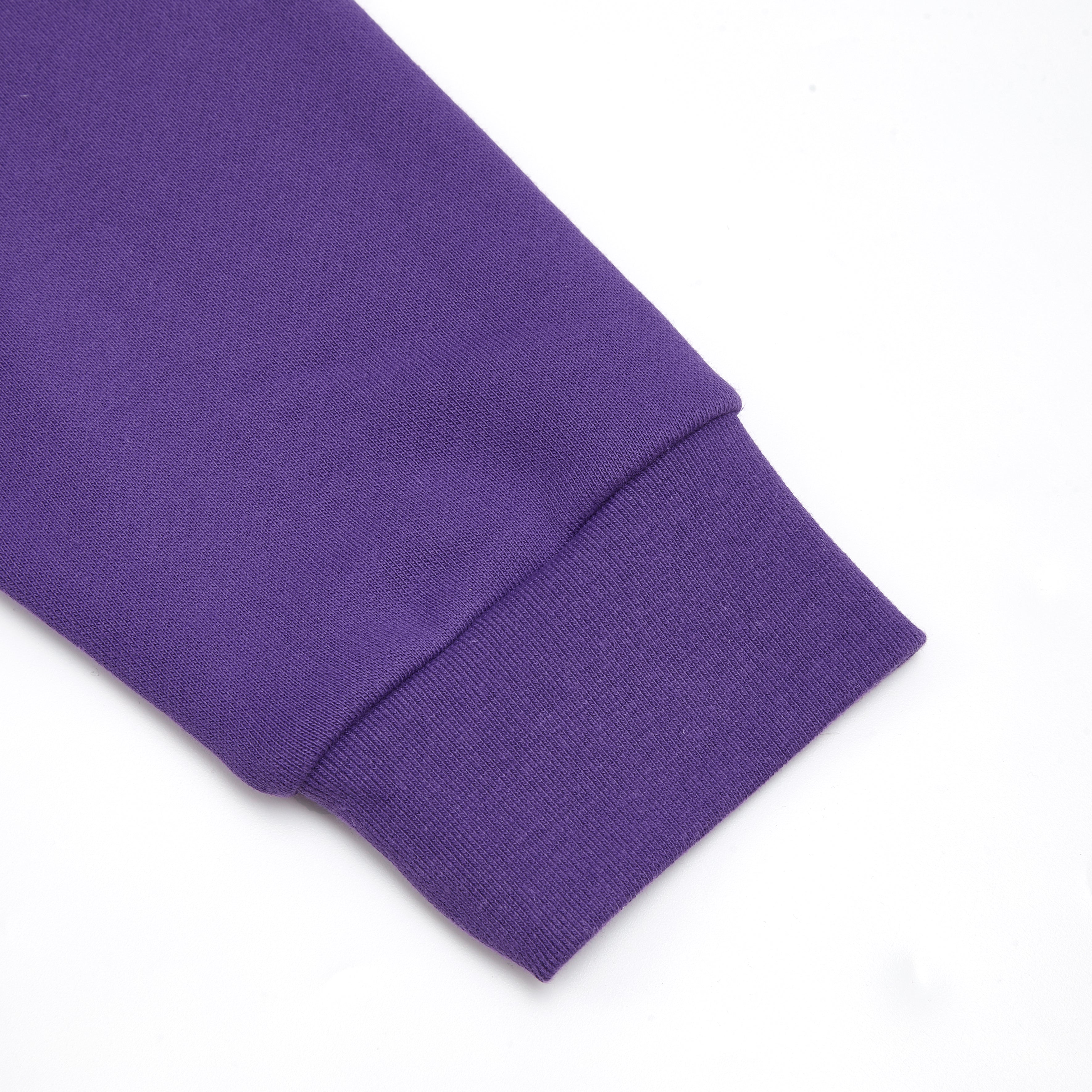 Heaven Sent Zip-Up Hoodie (Purple)