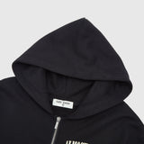 Heaven Sent Zip-Up Hoodie (Black)