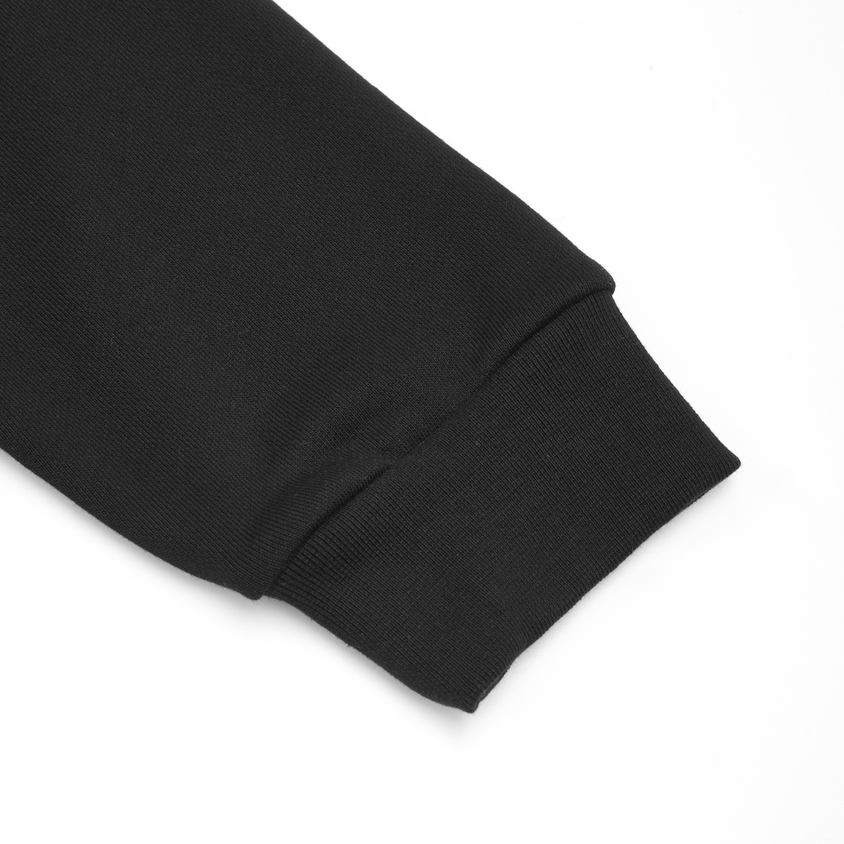 Heaven Sent Zip-Up Hoodie (Black)