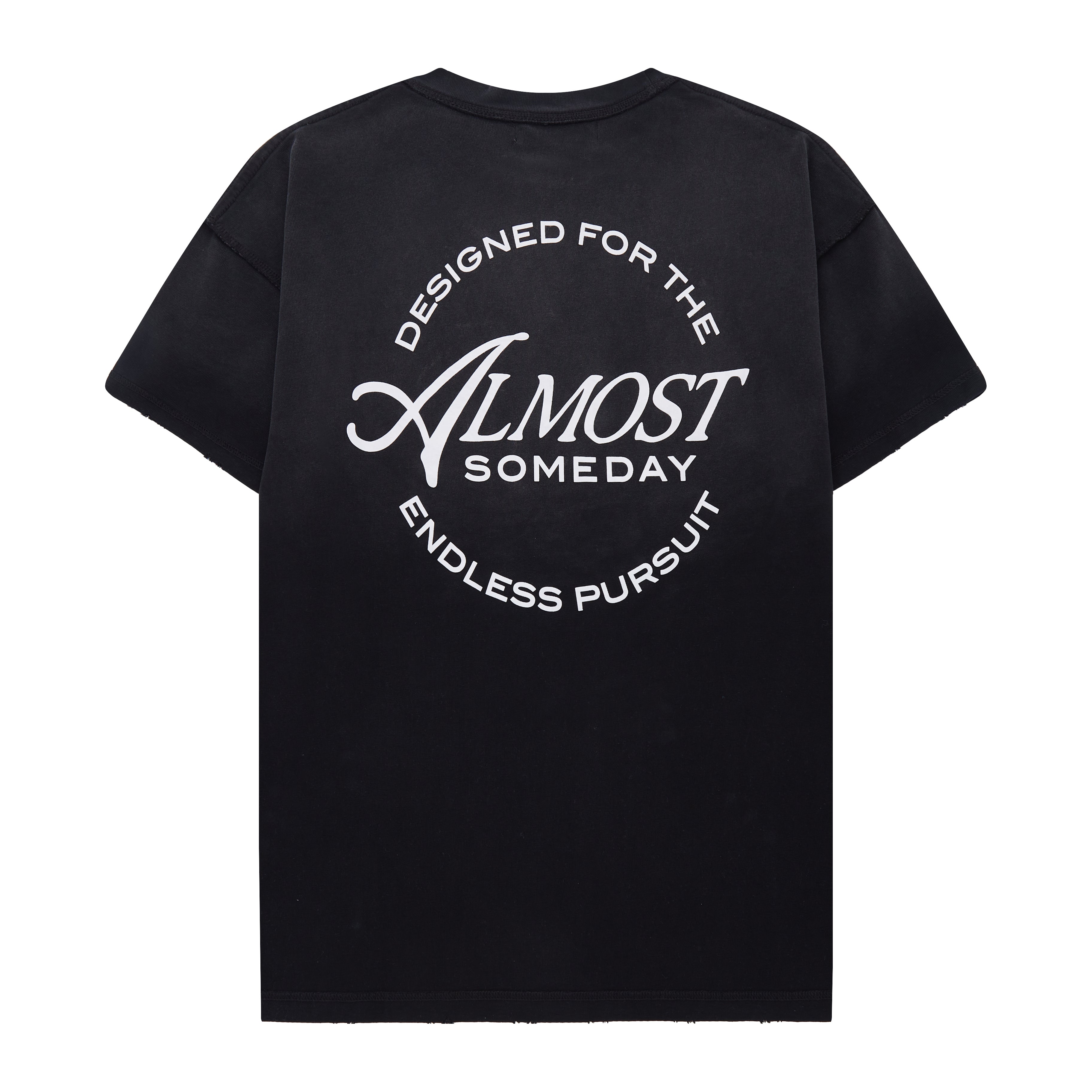 Motto Tee (Sun Fade Black)