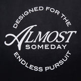 Motto Tee (Sun Fade Black)