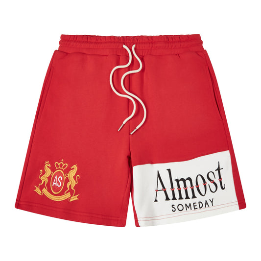 Alpine Terry Shorts - Red