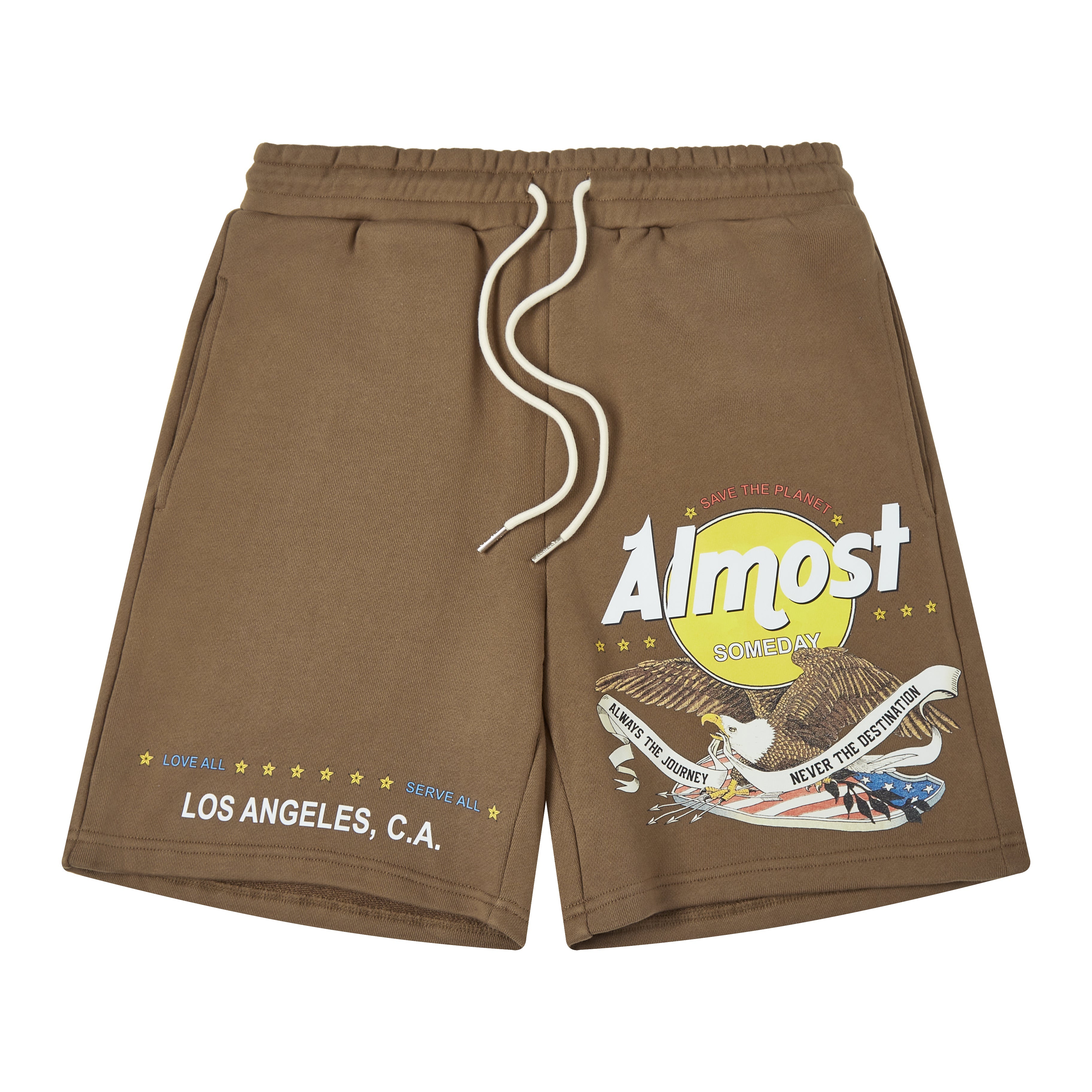 Heritage Terry Shorts - Brown