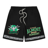 Burlap Shorts - Black