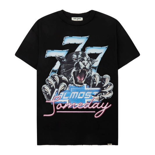 Jackpot Tee - Washed Black