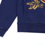 High Life ZipUp Hoodie (Sun Fade Navy)