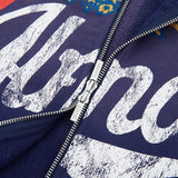 High Life ZipUp Hoodie (Sun Fade Navy)