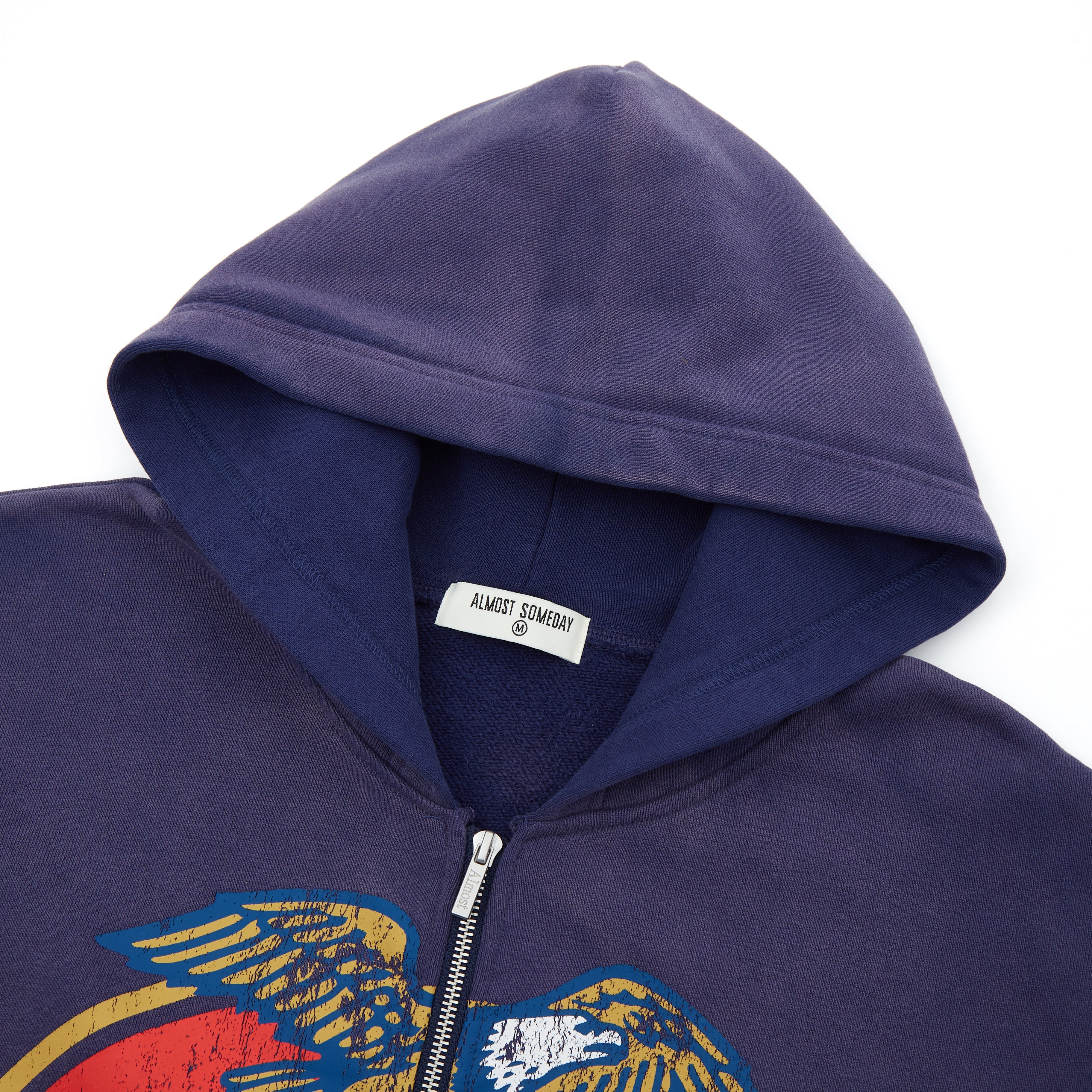 High Life ZipUp Hoodie (Sun Fade Navy)