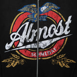 High Life ZipUp Hoodie (Sun Fade Black)