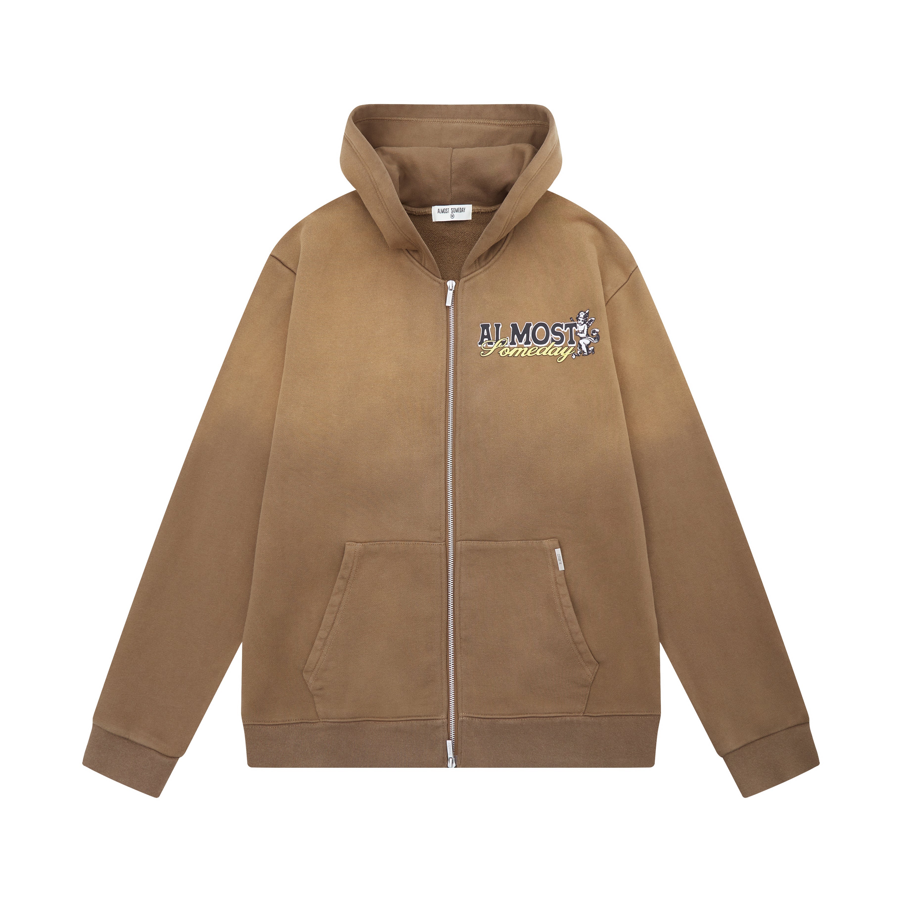 Endless ZipUp Hoodie (Sun Fade Brown)
