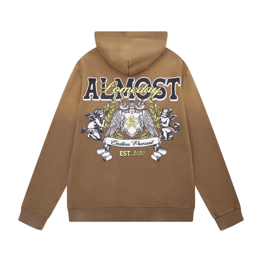 Endless ZipUp Hoodie (Sun Fade Brown)