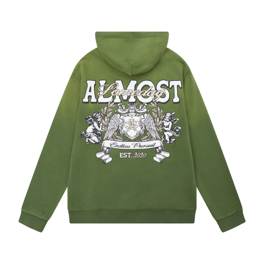 Endless ZipUp Hoodie (Sun Fade Olive)