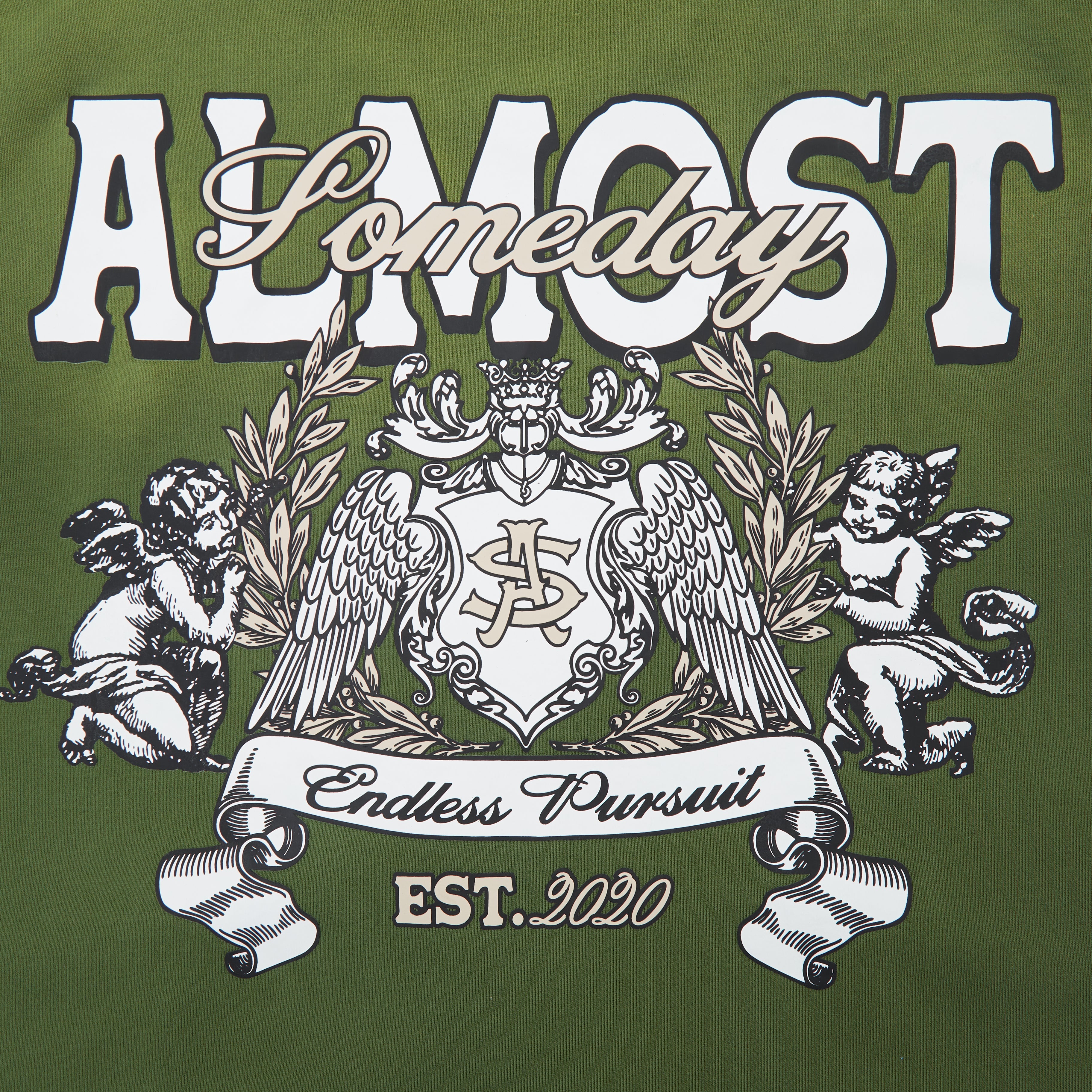 Endless ZipUp Hoodie (Sun Fade Olive)