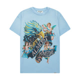 Banner Tee - Sun Fade Wash (Blue)