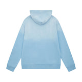 Banner Zip-Up Hoodie - Sun Fade Wash (Blue)