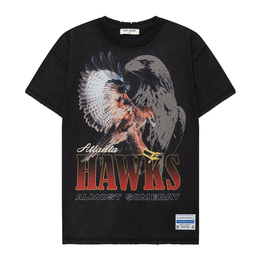 Atlanta Hawks Tee (Vintage Black)