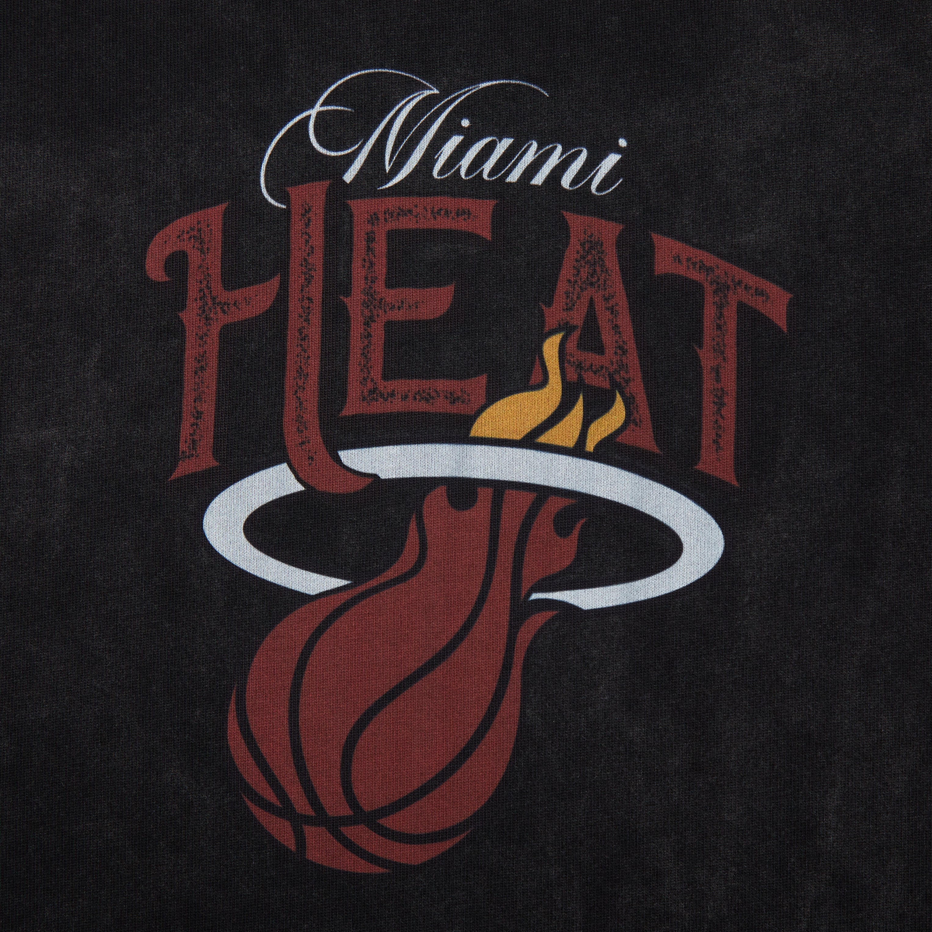 Miami Heat Tee (Vintage Black)