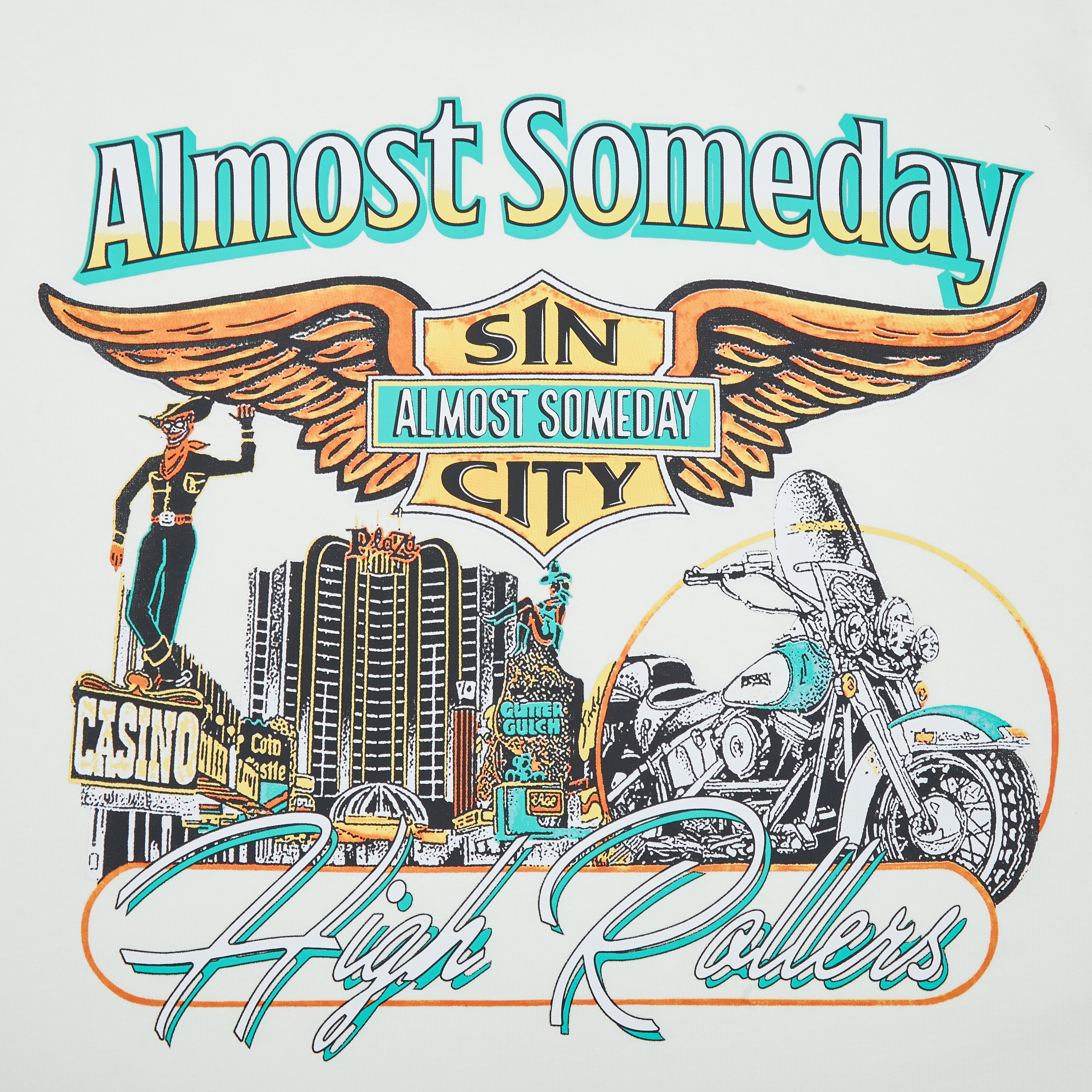 High Rollers Tee (Cream)