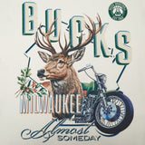 Milwaukee Bucks Tee (Cream)