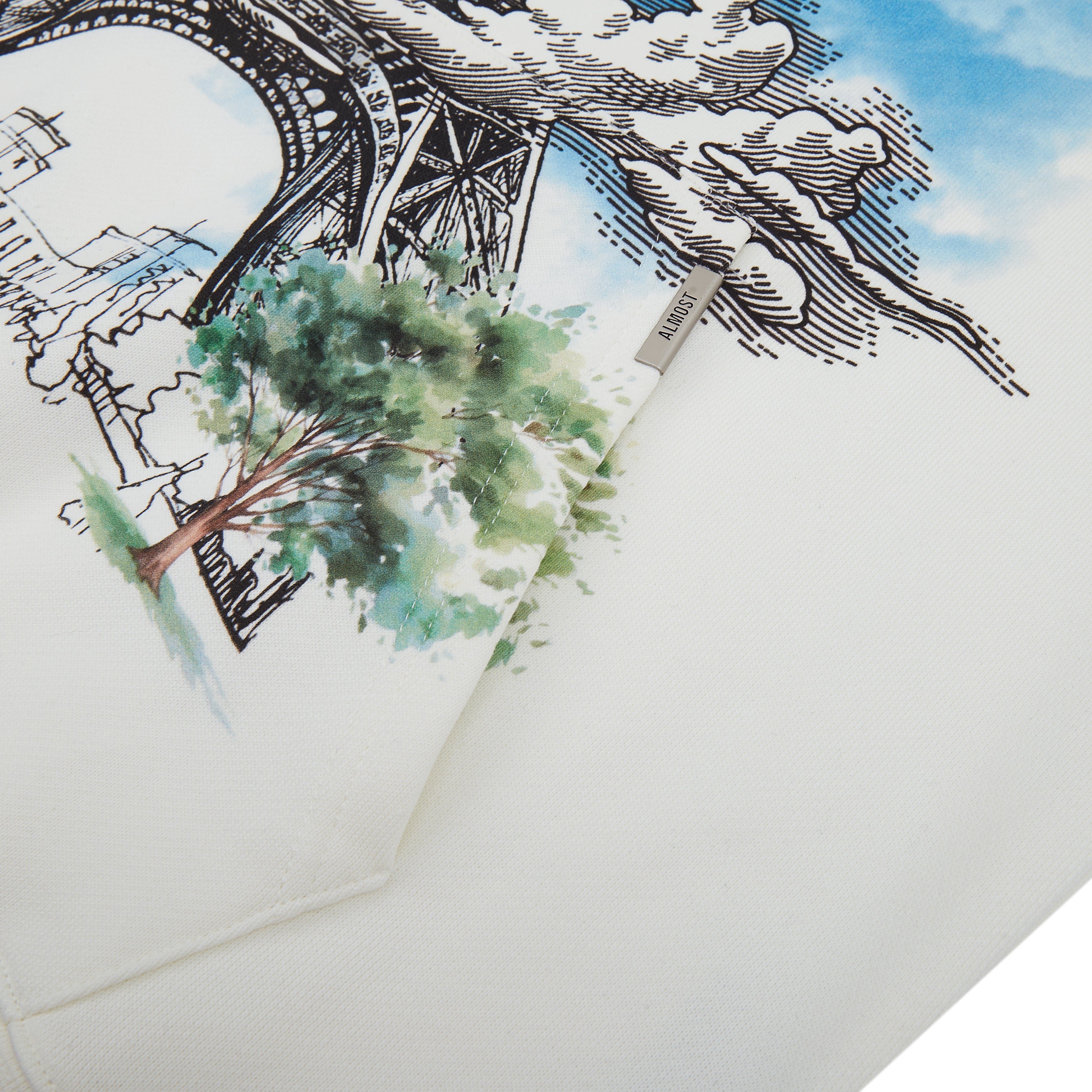 Paris Hoodie (Cream)