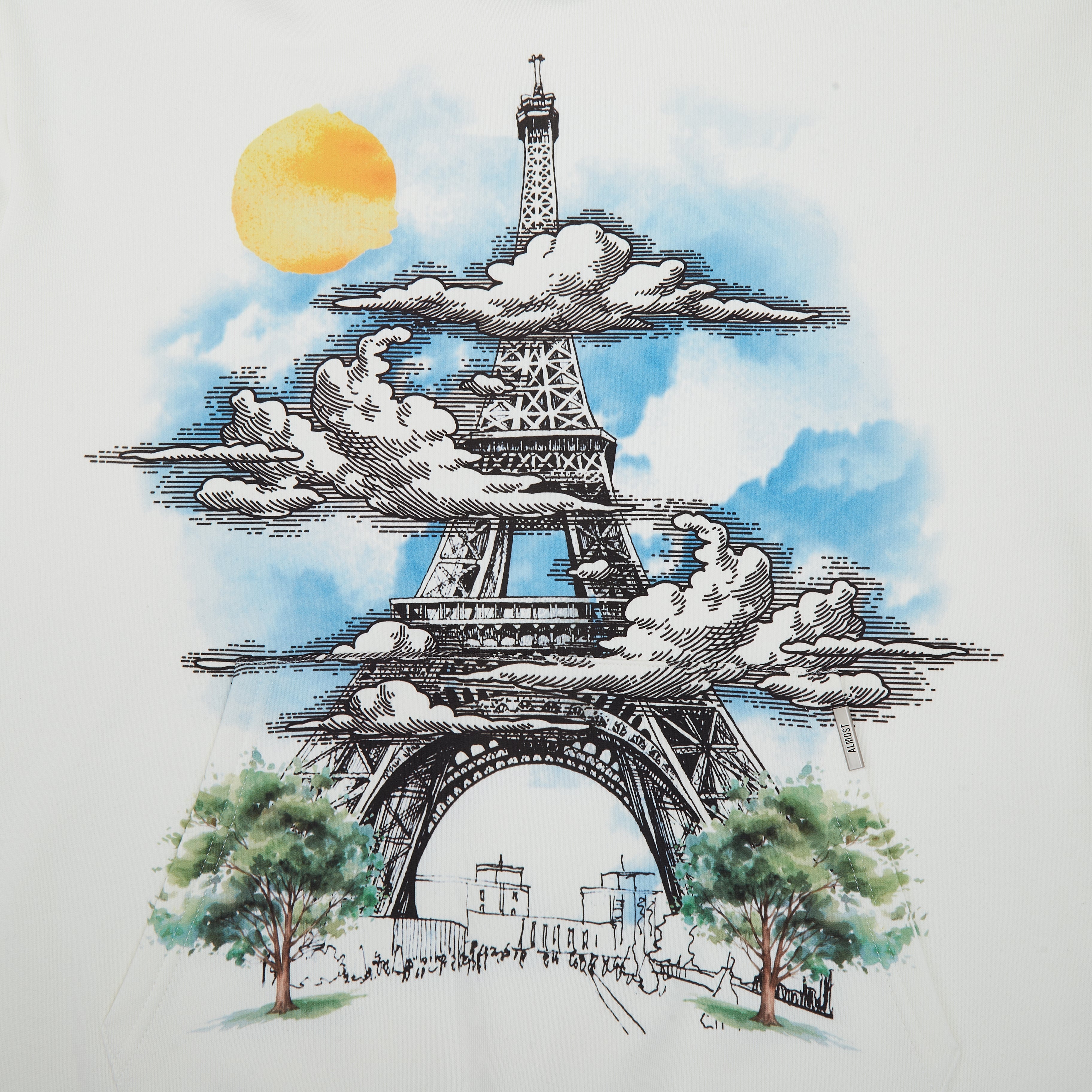 Paris Hoodie (Cream)