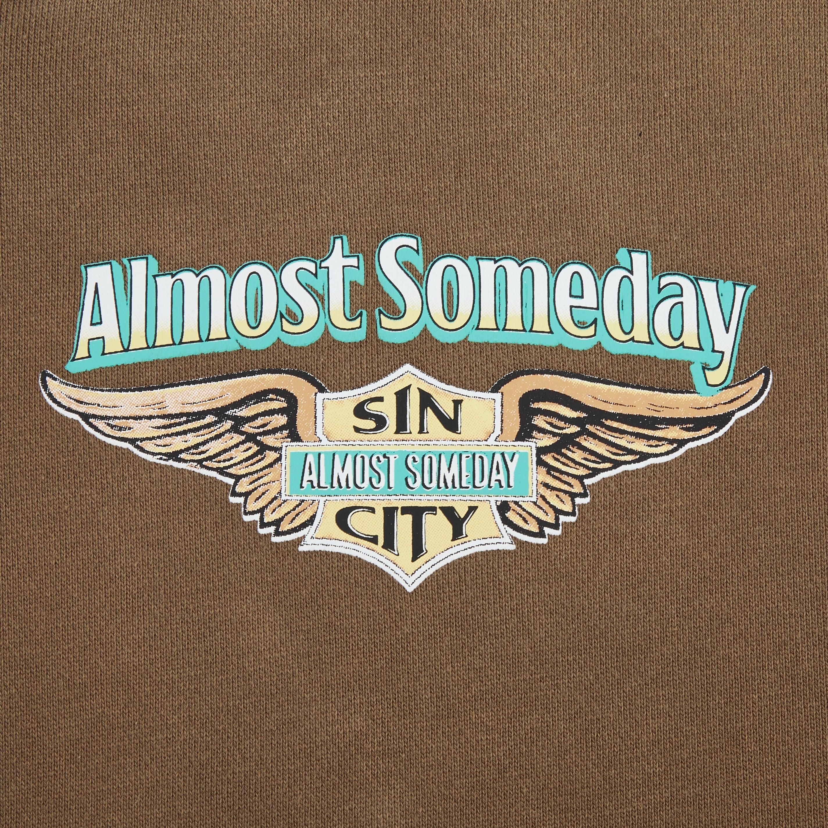 High Rollers Hoodie Sun Fade Wash (Brown)