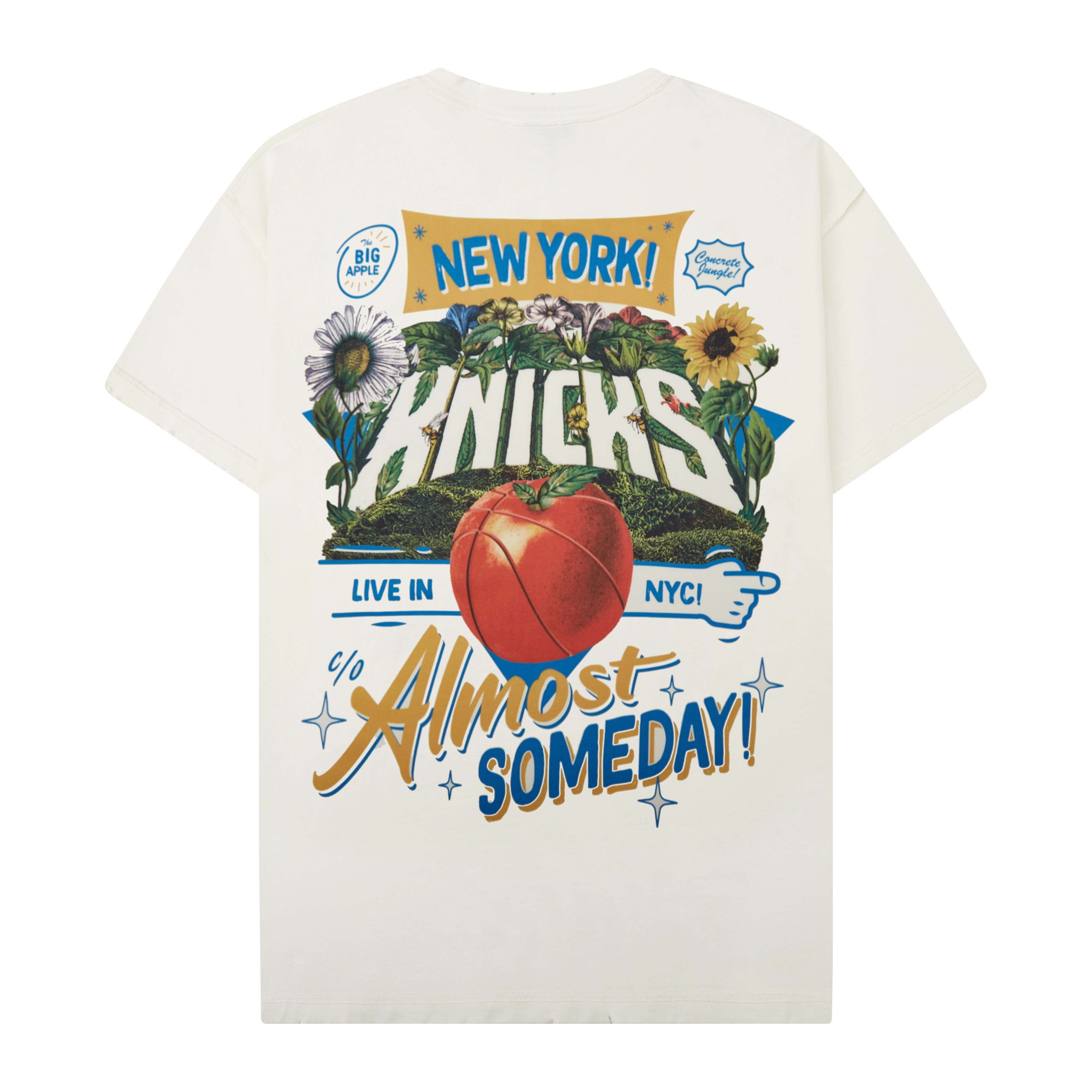 New York Knicks Tee (Cream)