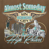 High Rollers Hoodie Sun Fade Wash (Brown)