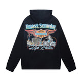 High Rollers Hoodie Sun Fade Wash (Black)