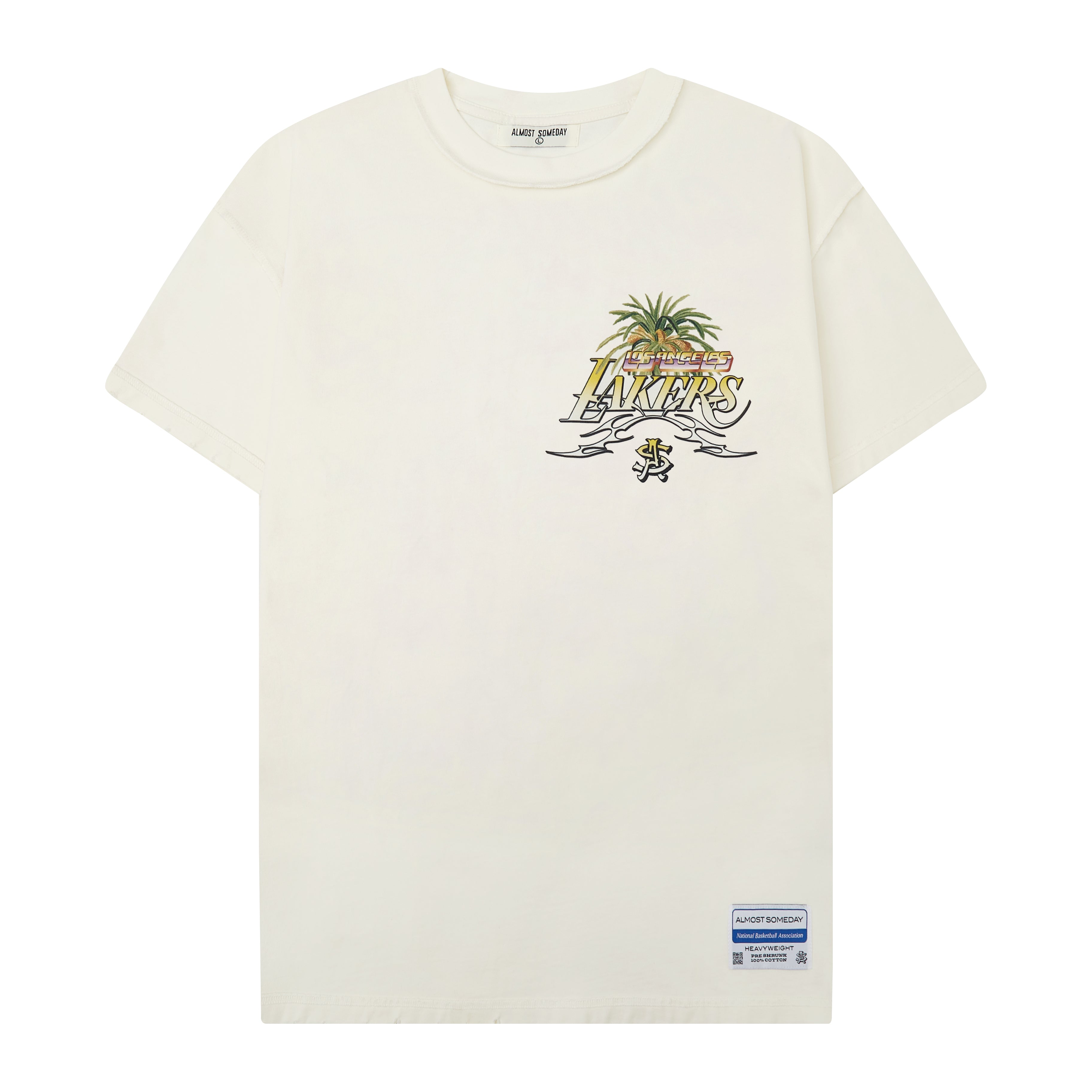 Los Angeles Lakers Tee (Cream)