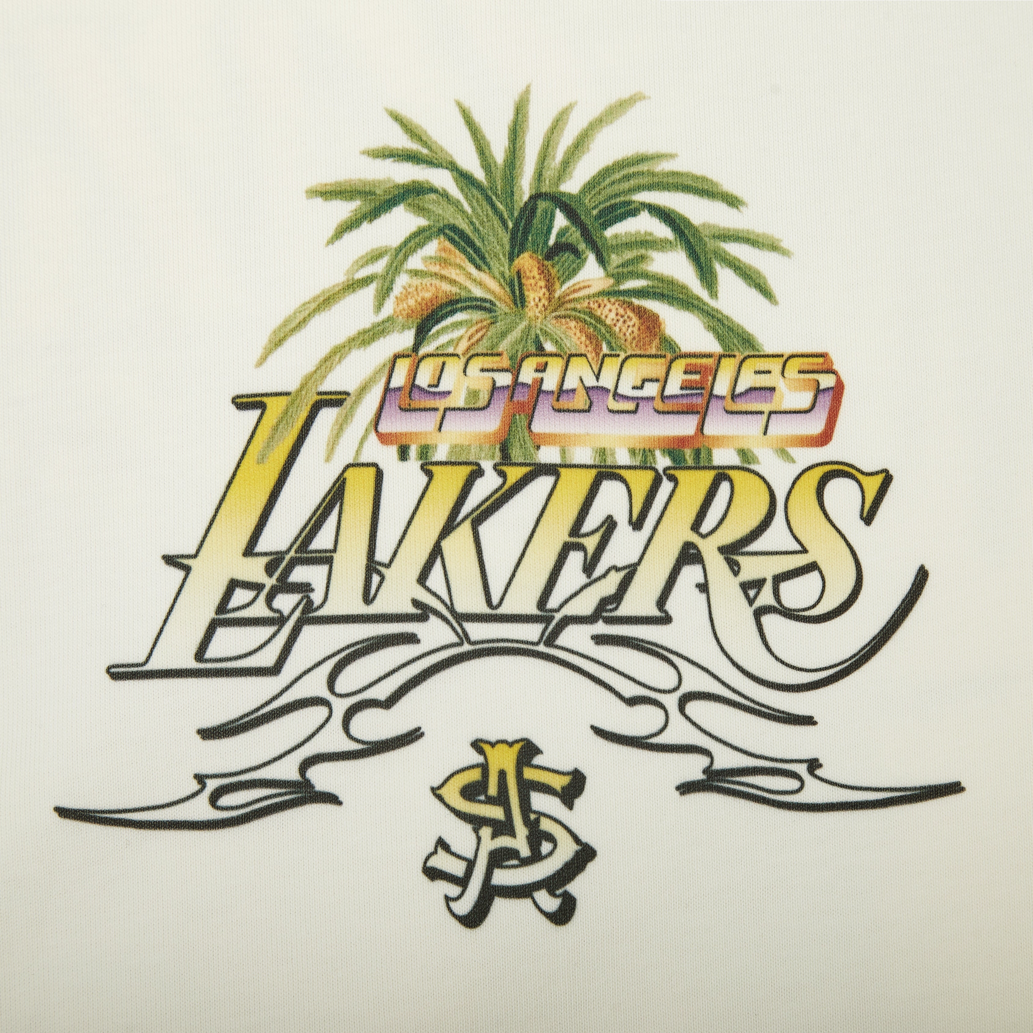 Los Angeles Lakers Tee (Cream)
