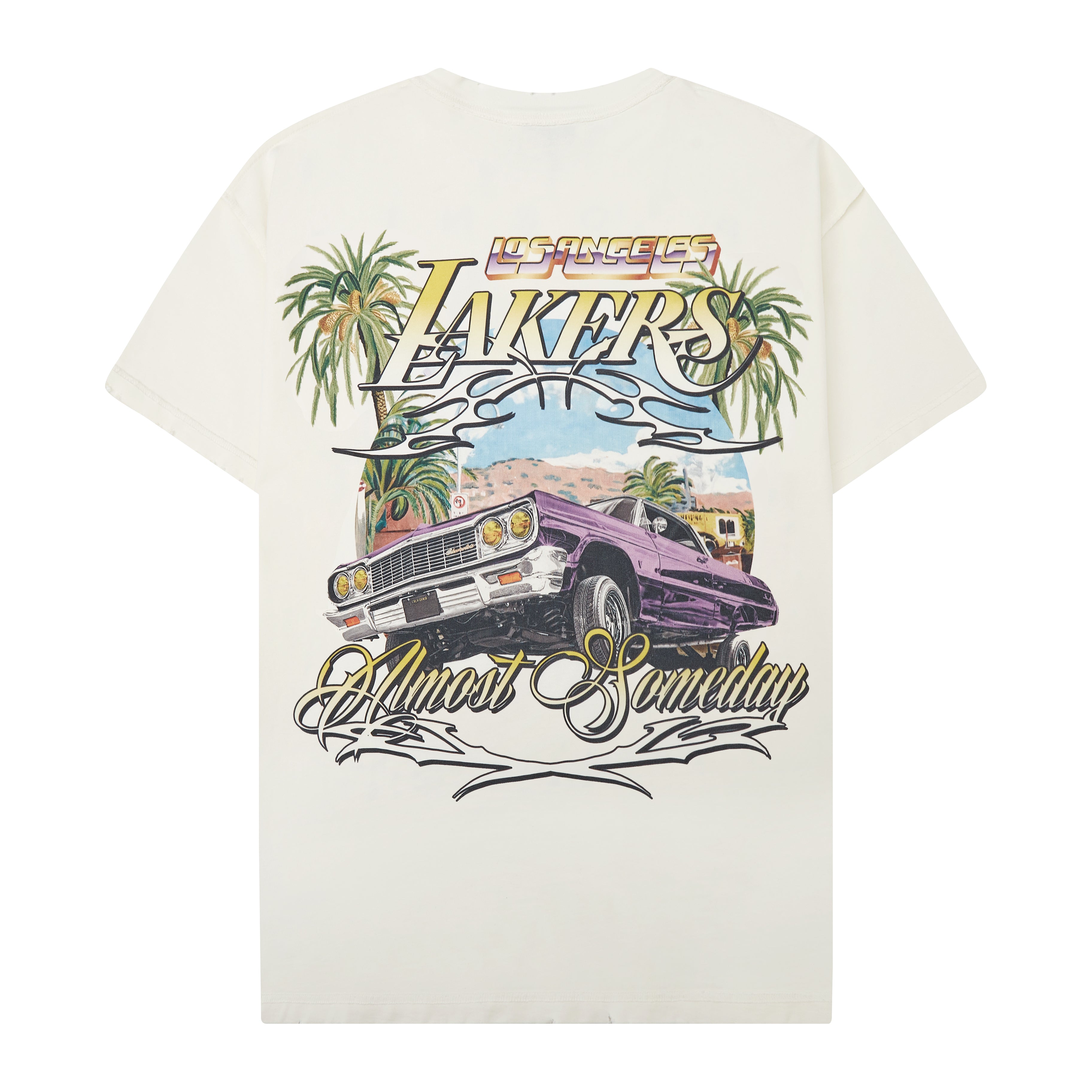 Los Angeles Lakers Tee (Cream)