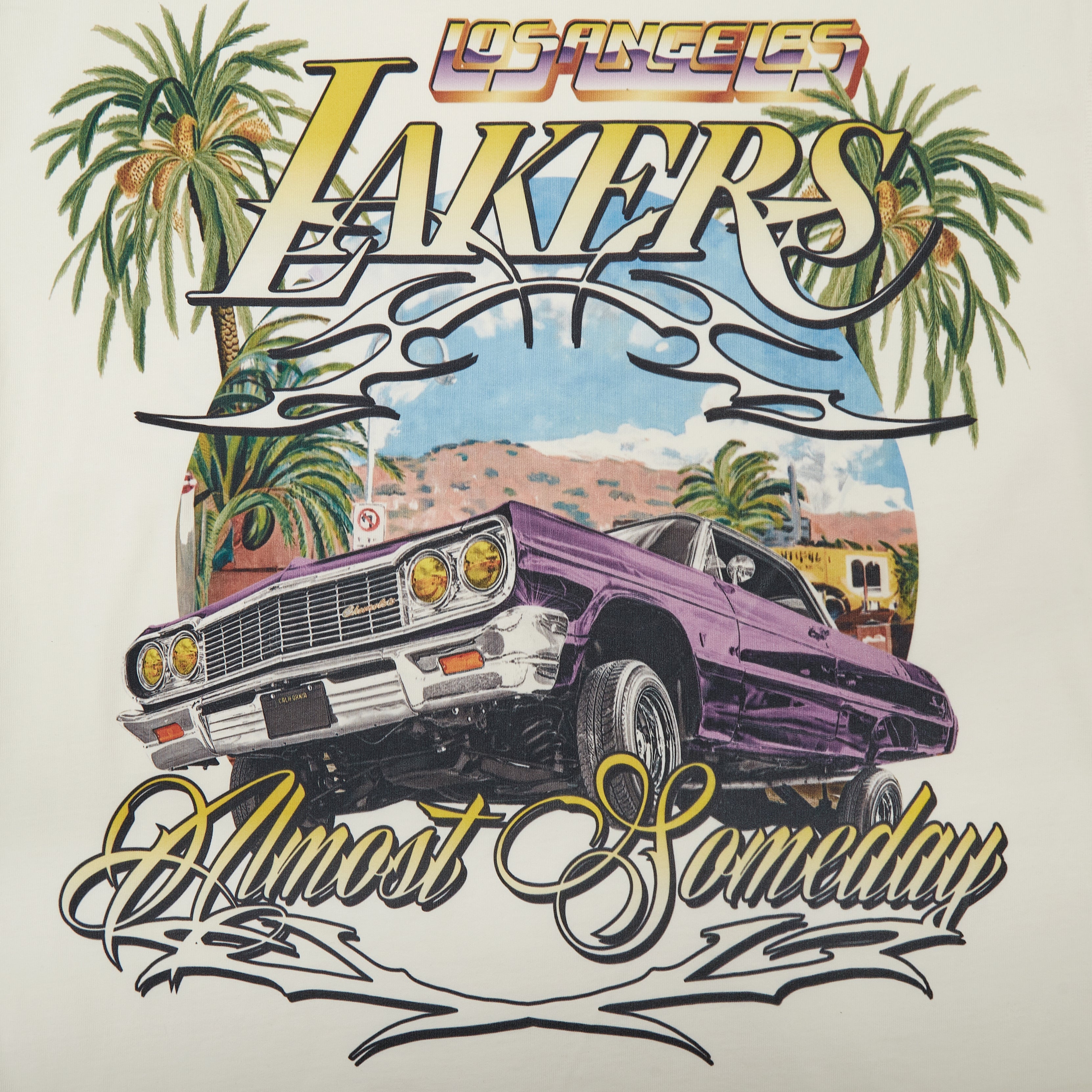 Los Angeles Lakers Tee (Cream)