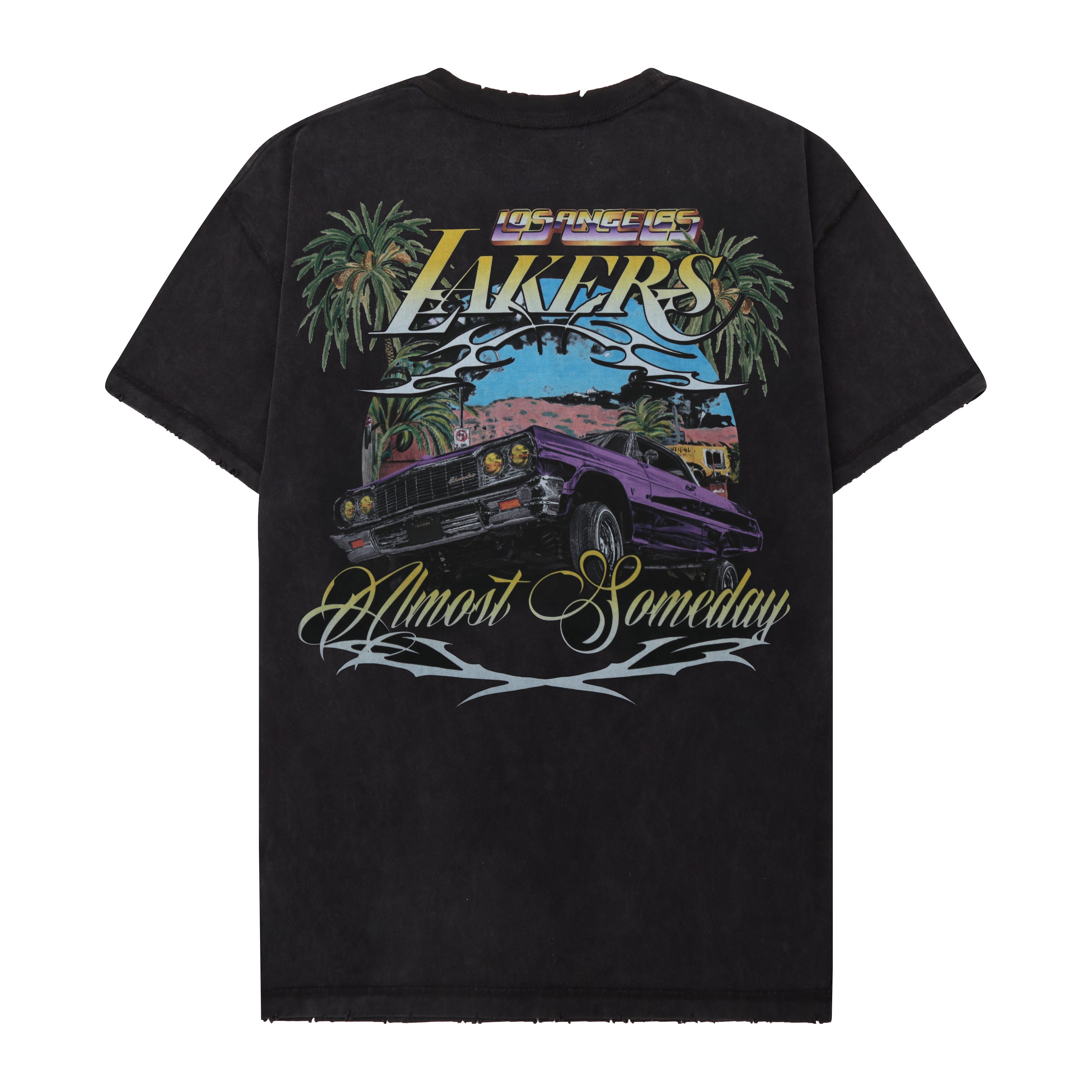 Los Angeles Lakers Tee (Vintage Black)