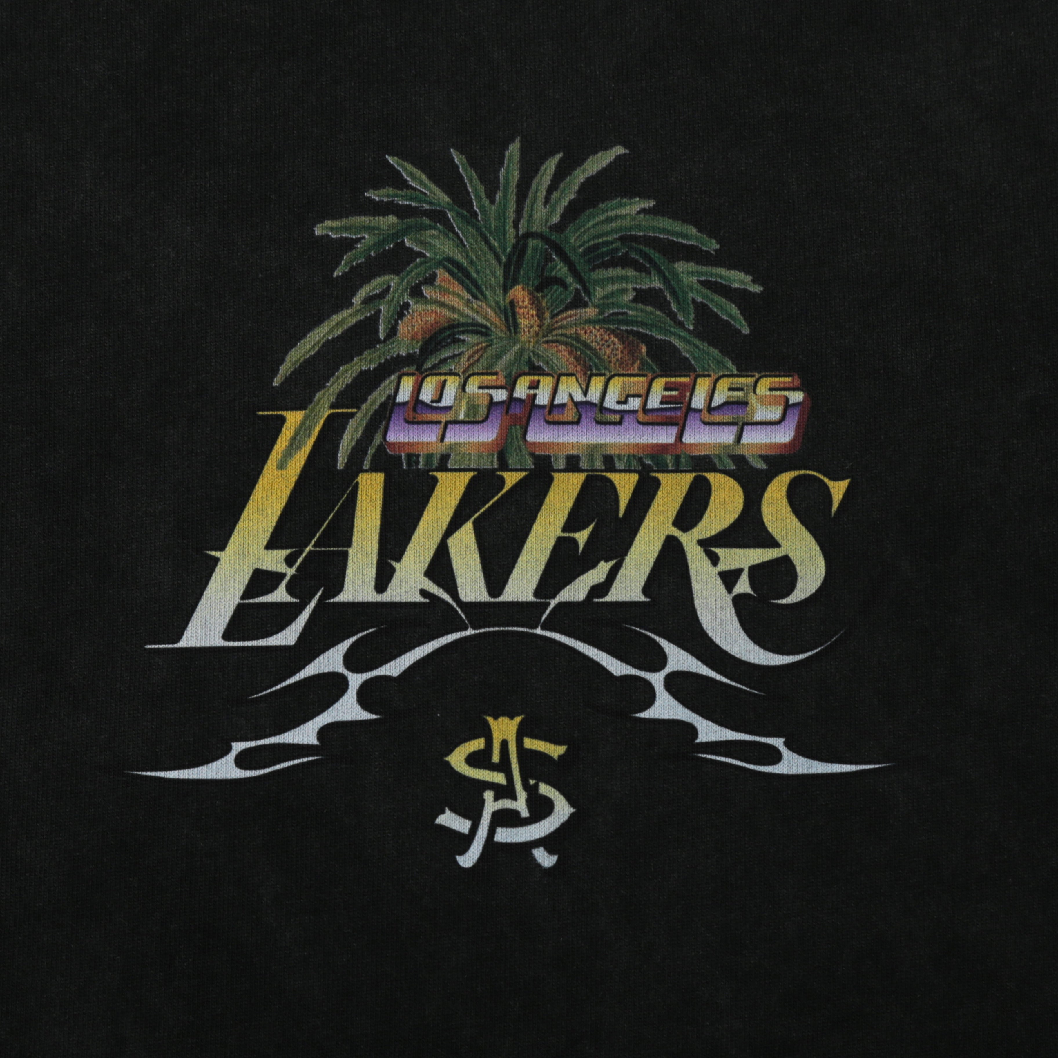 Los Angeles Lakers Tee (Vintage Black)