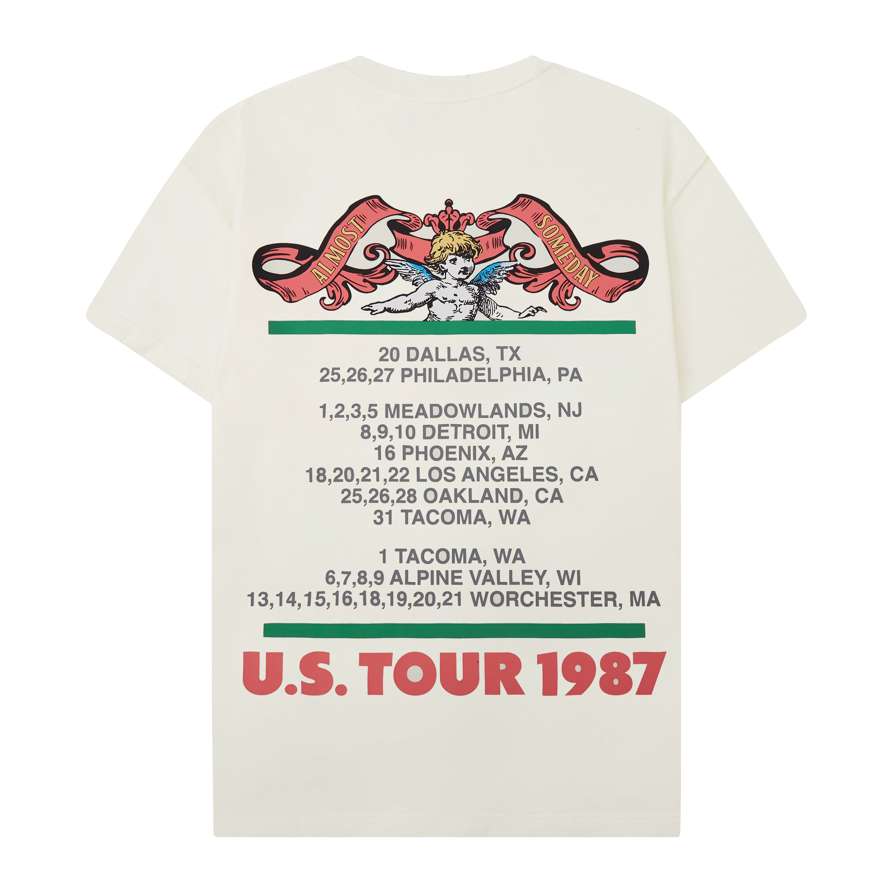Tour Tee (Cream)
