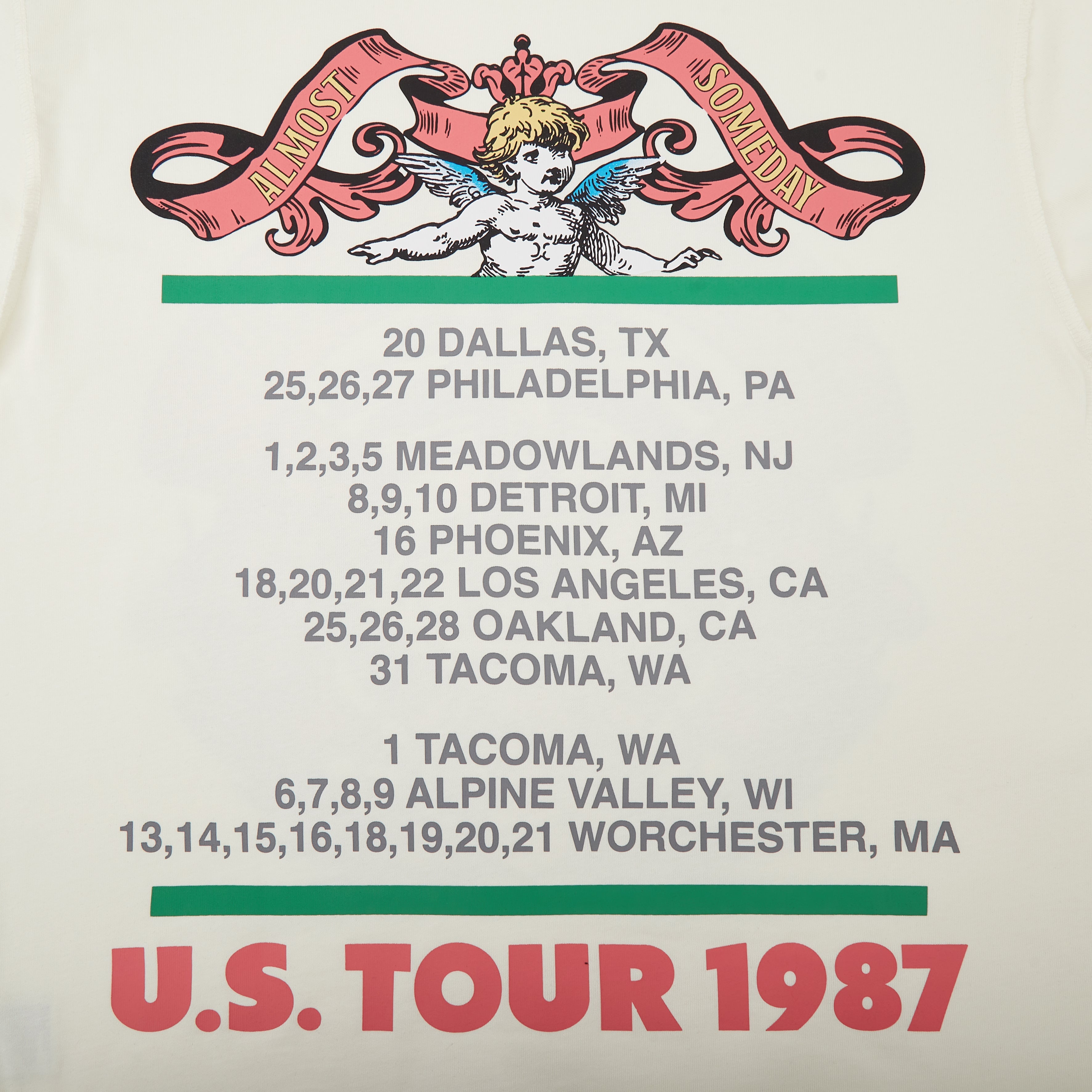Tour Tee (Cream)