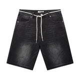 NBA Conference Jorts (Washed Black)