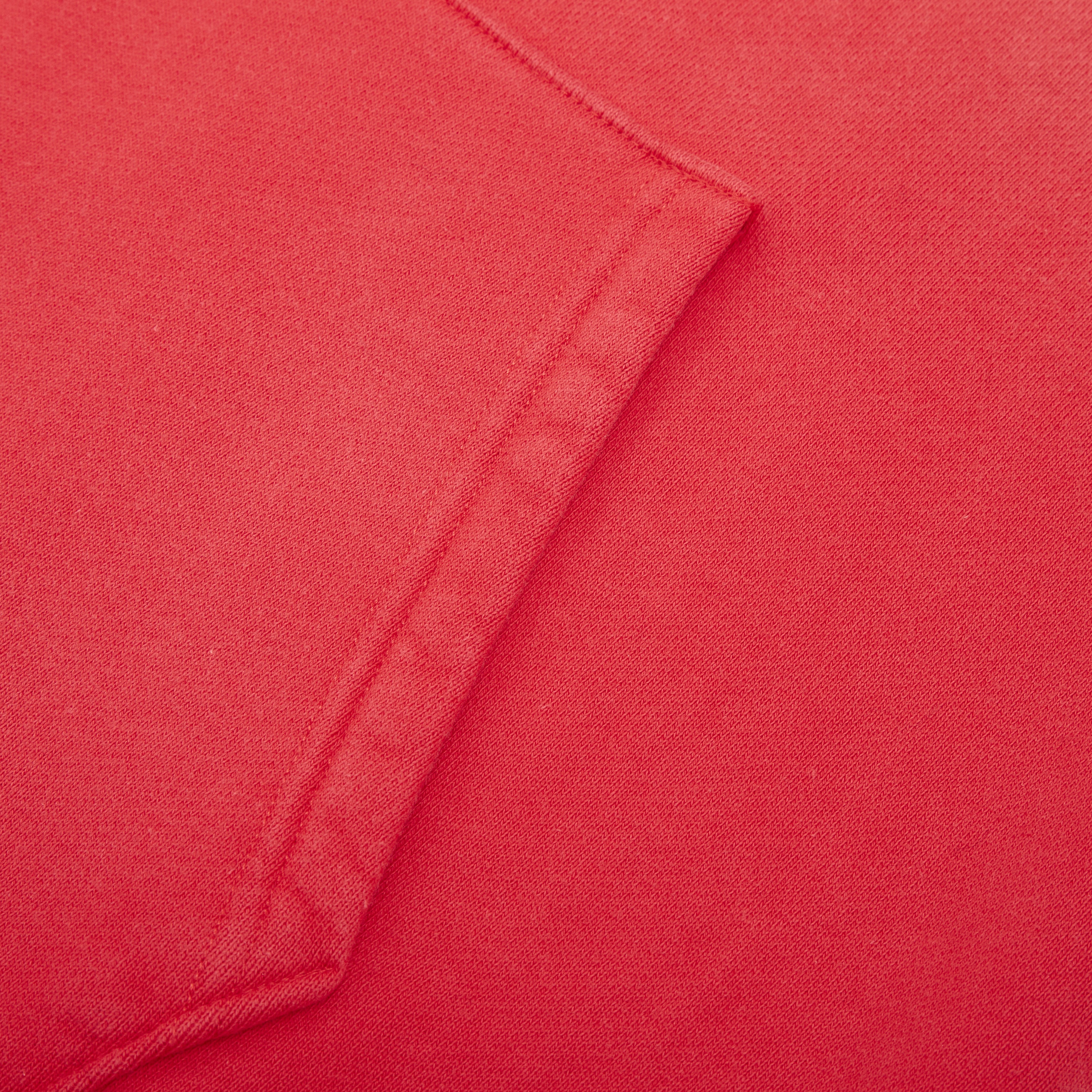 Runway ZipUp Hoodie Sun Fade Wash (Red)