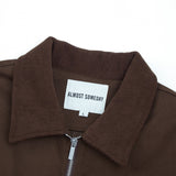 Runway Trucker Jacket (Brown)