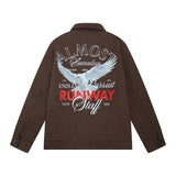 Runway Trucker Jacket (Brown)